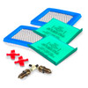 491588S Air Filter 493537S Air Filter Foam 491055S Spark Plug 298090S Fuel Filter Double Kit OEM