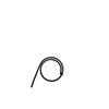166X43Ma Spring Torsion Lh Briggs and Stratton Genuine OEM Part