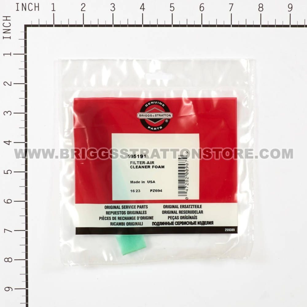 595191 550EX AIR FILTER OEM