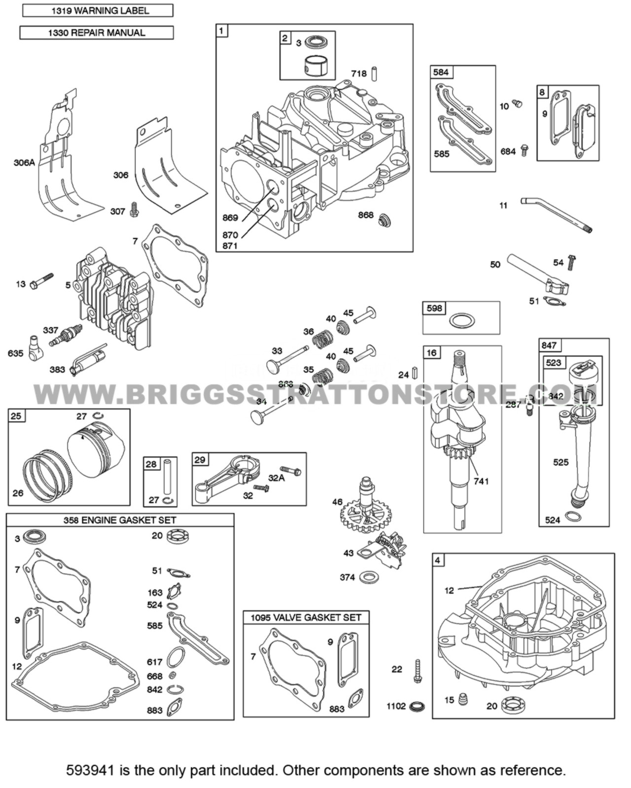 593941 675 SERIES SPARK PLUG OEM