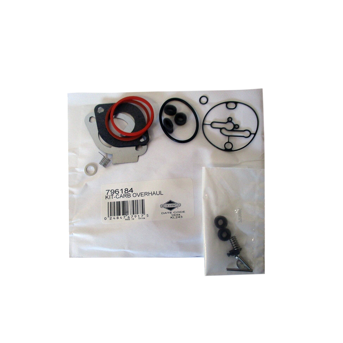Briggs and Stratton Kit-Carb Overhaul 796184 - Genuine Part