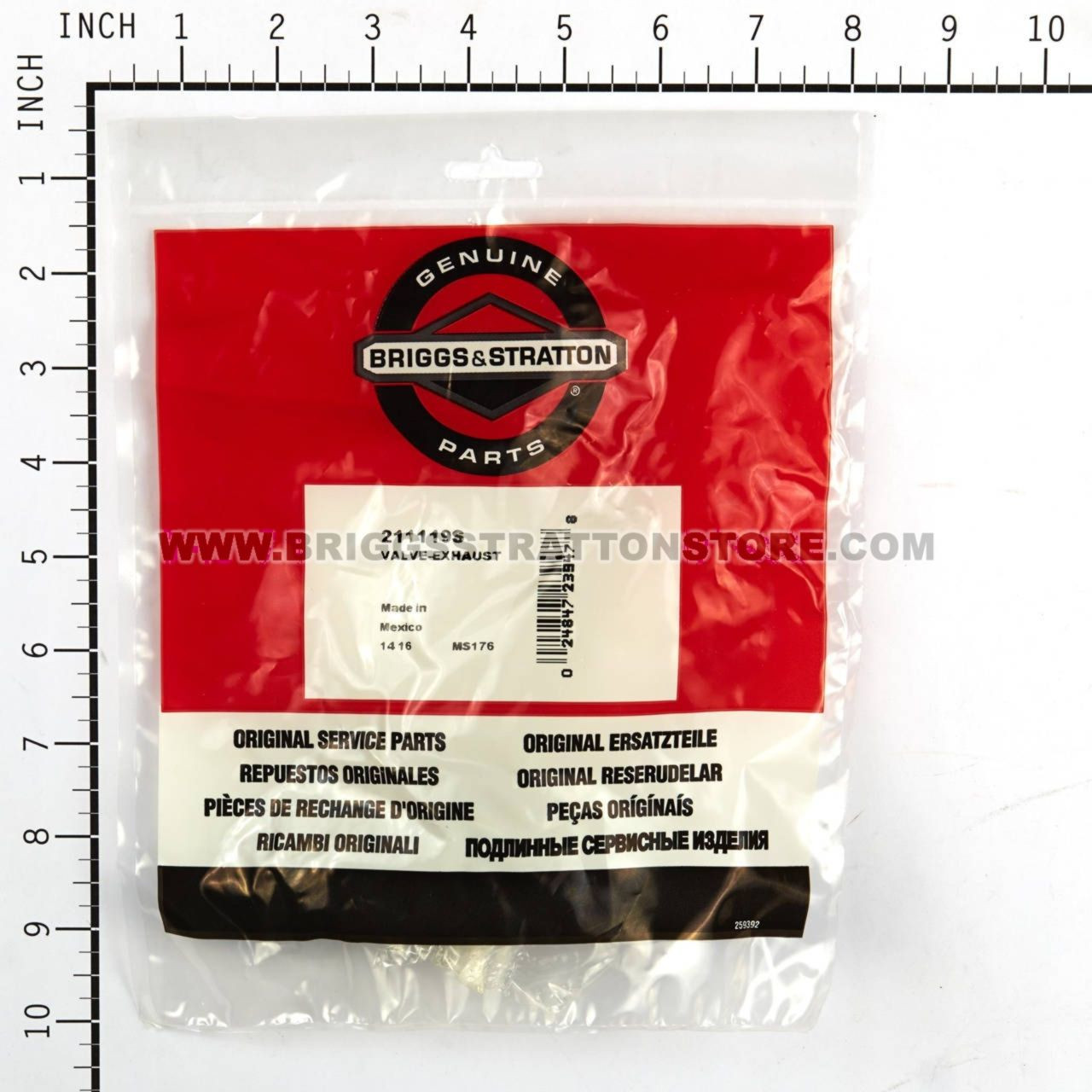 Valvola Di Scarico Per Motori BRIGGS & STRATTON Compatibile 011880 87518713 - Foto 11