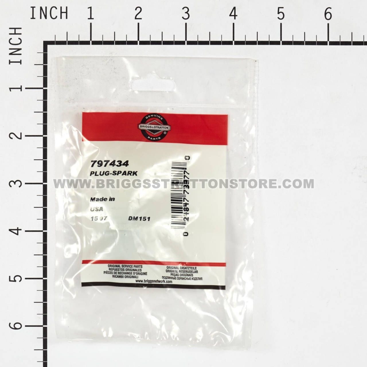 Briggs and Stratton Plug-Spark 797434 - Genuine Part