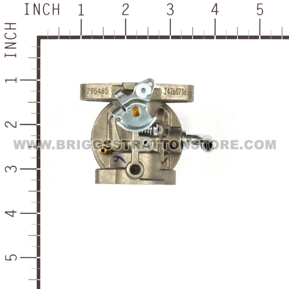 Spazzaneve Carburatore Originale Briggs & Stratton POWER BUILT SNOW 593357 - Foto 7