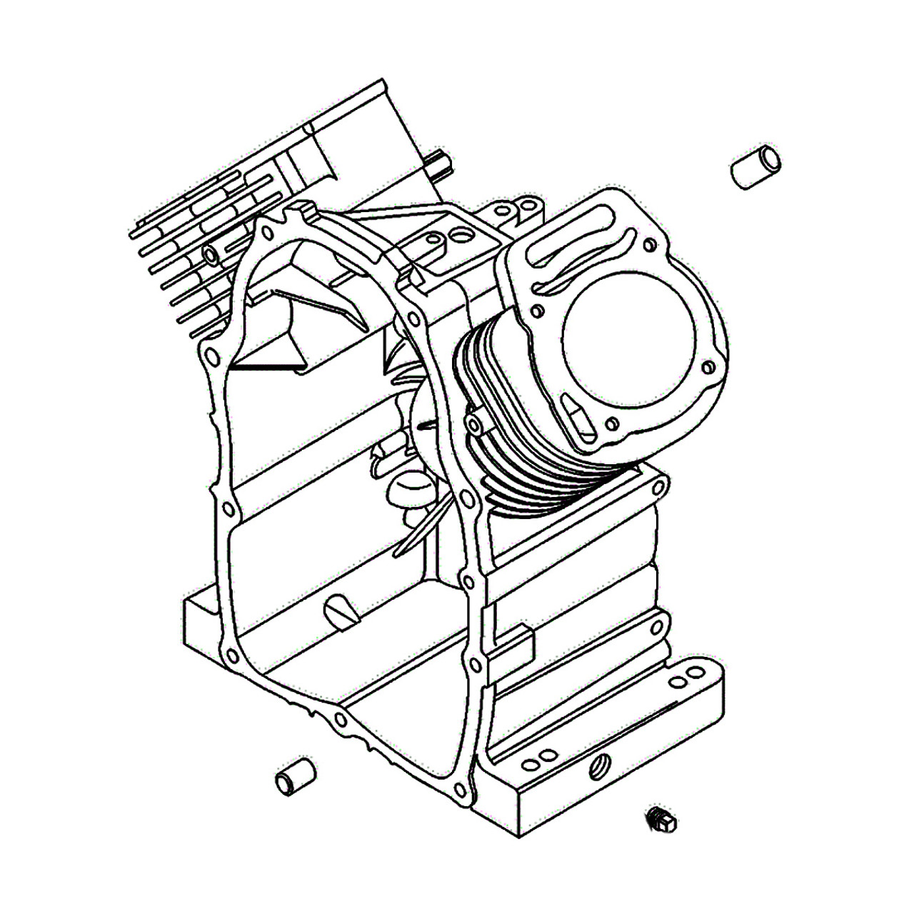 692178 Briggs and Stratton Cylinder Assy OEM