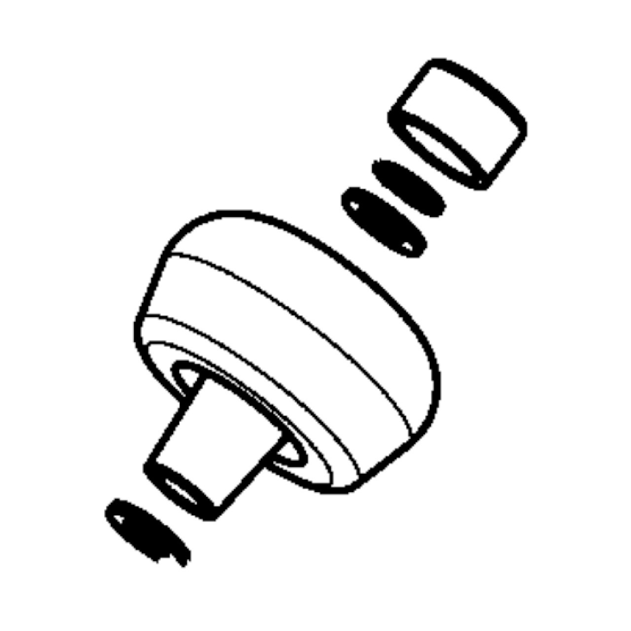 Briggs And Stratton 707759 Kit-Wing Knob, Chute - Genuine Part