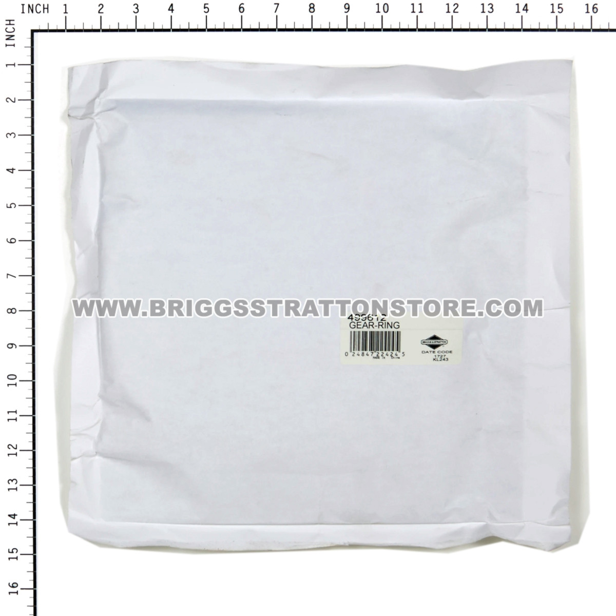 Briggs and Stratton Flywheel ring gear replacement 499612 OEM