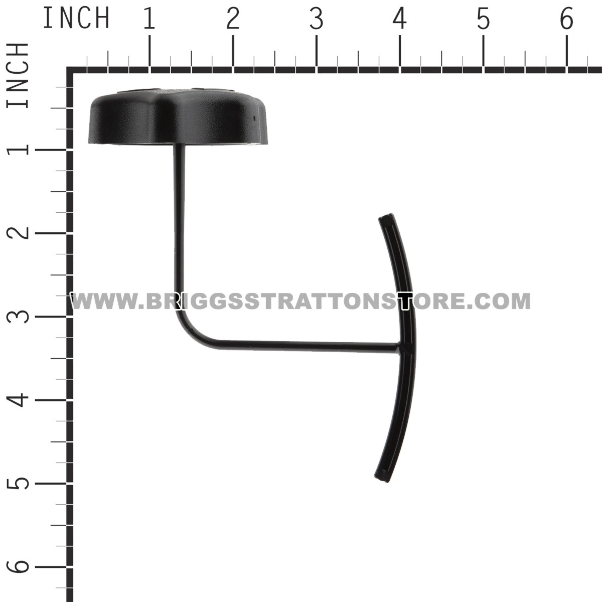 Bouchon d'essence pour moteur Briggs & Stratton (596472) 104M02
