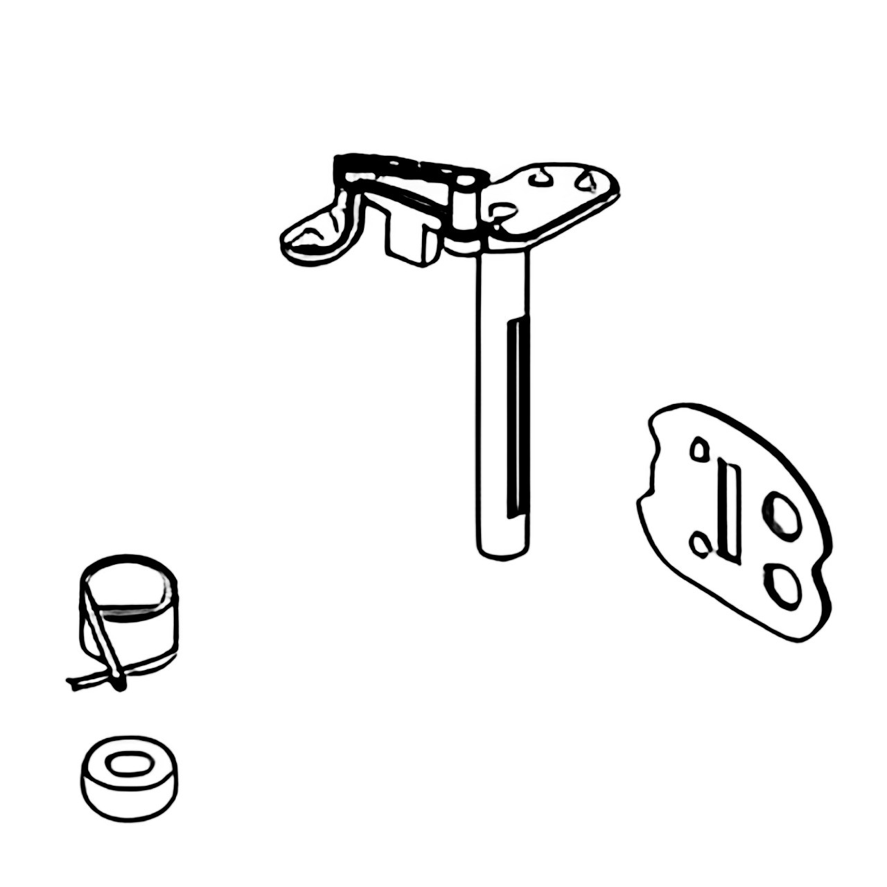 Briggs and Stratton Kit-Choke Shaft 698778 - Genuine Part