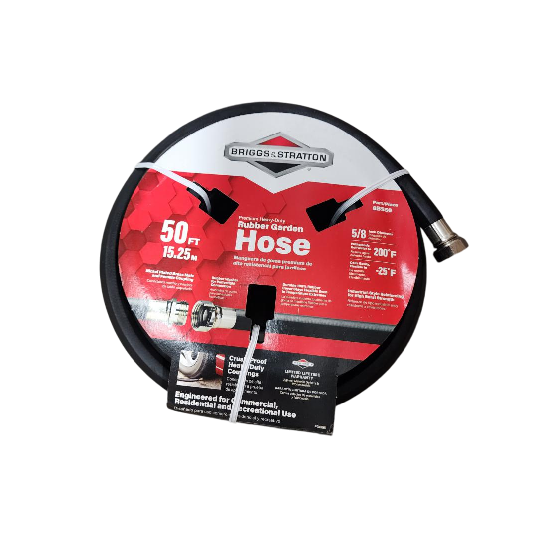 Heavy-Duty Premium Rubber Garden Hose - Thumbnail 5