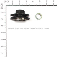 BRIGGS & STRATTON PULLEY/SPRING ASSY 791499 - Image 2