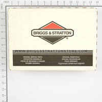 BRIGGS & STRATTON FOAM-FILTER (4 X 270528S) 4133 - Image 5