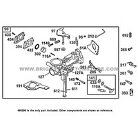 498298 Carburetor Briggs and Stratton - Image 11