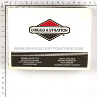 BRIGGS & STRATTON A/C-FILTER (6 X 499486S) 4223 - Image 5