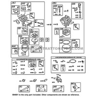 BRIGGS & STRATTON CARBURETOR 594601 - Image 12