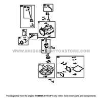 Briggs And Stratton 104M05-0113-F1 - Engine Packed Single Carton - Image 2 