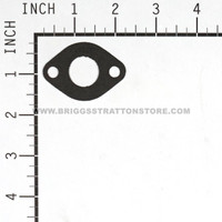 BRIGGS & STRATTON GASKET-INTAKE 68987 - Image 2