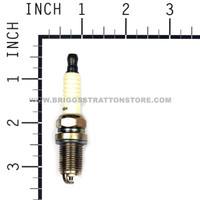 491055S Genuine BRIGGS & STRATTON  - SPARK-PLUG OEM. Pack 2 - Image 2 