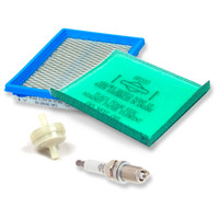 595030 Air Filter 493537S Air Filter Foam 491055S Spark Plug 394358S Fuel Filter Kit OEM