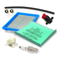 595030 Air Filter 493537S Air Filter Foam 491055S Spark Plug 394358S Fuel Filter 791766 Line Fuel Kit