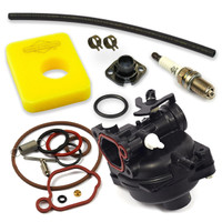593261 Carburetor 799579 Air Filter Foam 692051 Spark Plug 791766 Line Fuel 590589 Overhaul Kit