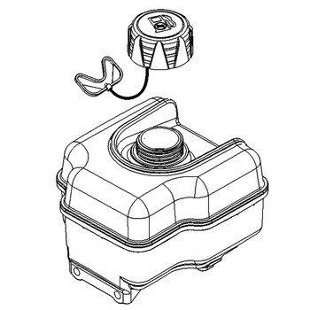 Briggs And Stratton 591037 - Tank-Fuel (Briggs Oem Part)