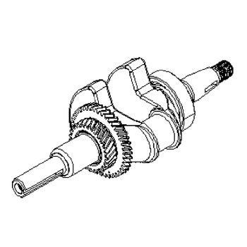 BRIGGS & STRATTON CRANKSHAFT 593691 - Image 1