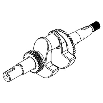 BRIGGS & STRATTON CRANKSHAFT 595440 - Image 1