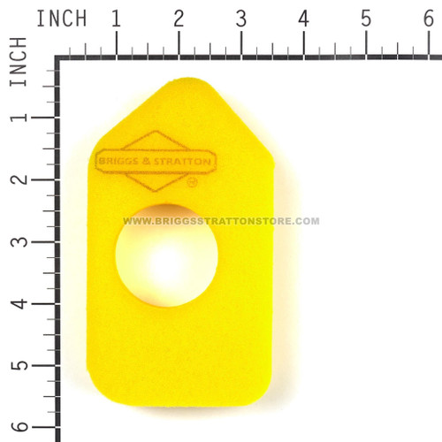 BRIGGS & STRATTON FILTER-A/C FOAM 5088K - Image 2