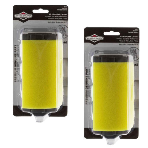Briggs & Stratton OEM FILTER -A/C W/PRE-C 5415K (2 Pack)