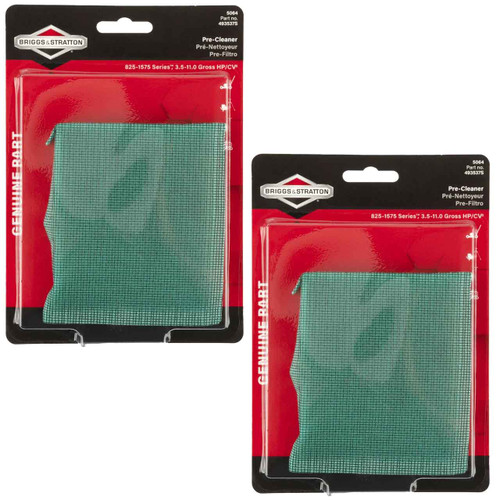 Briggs & Stratton OEM FILTERA/C FOAM 5064K (2 Pack) - NO LONGER AVAILABLE