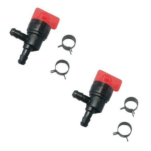 Briggs & Stratton OEM VALVE-FUEL SHUT OFF 698180 (2 Pack)