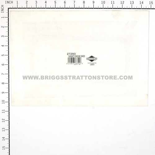 BRIGGS & STRATTON GASKET-ENGINE BASE 27293 - Image 3