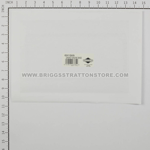 BRIGGS & STRATTON GASKET-ENGINE BASE 691569 - Image 3