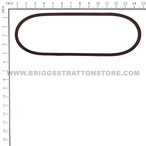 BRIGGS & STRATTON BELT V 4L 32.60 LG 32668MA - Image 2