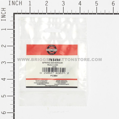 BRIGGS AND STRATTON 793430 - SPRING-GOVERNOR - Image 3