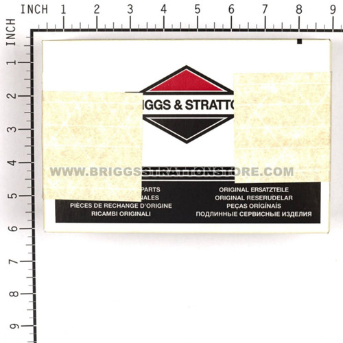 BRIGGS & STRATTON FILTER (5 X 593260) 4247 - Image 5