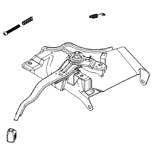 BRIGGS & STRATTON BRACKET-CONTROL 591857 - Image 1