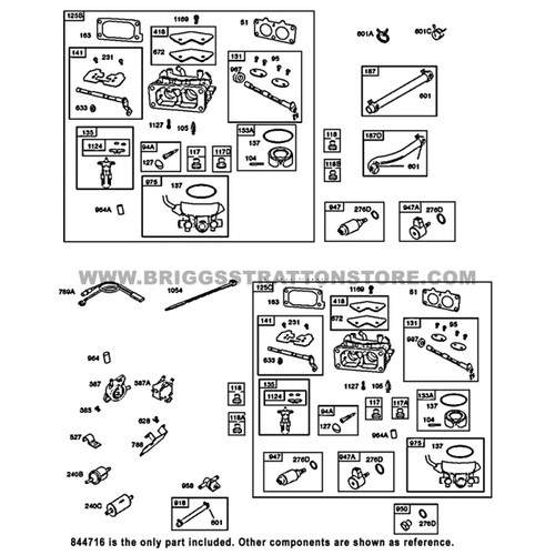 Briggs And Stratton 844716 - Carburetor - Image 2