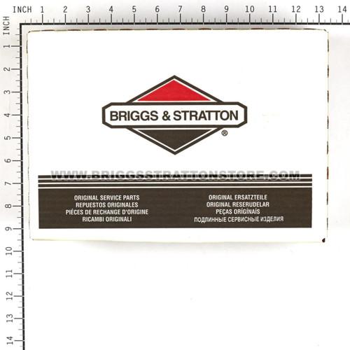 BRIGGS & STRATTON A/C-FILTER (4 X 496894S) 4139 - Image 5