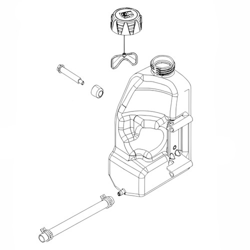 BRIGGS & STRATTON TANK-FUEL 799111 - Image 1