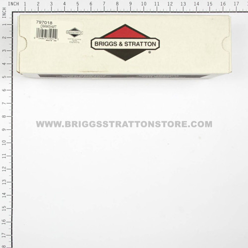 BRIGGS AND STRATTON 797018 - CRANKSHAFT - Image 3