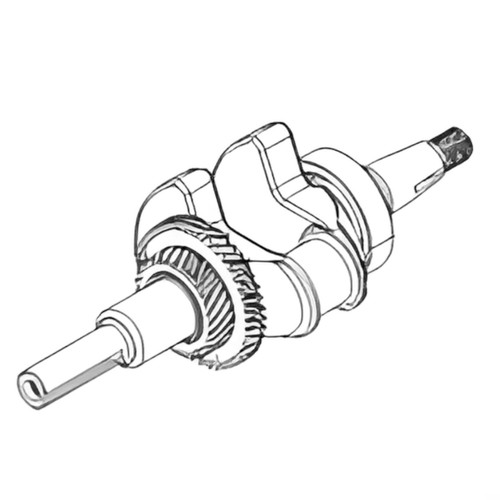 BRIGGS & STRATTON CRANKSHAFT 593084 - Image 1