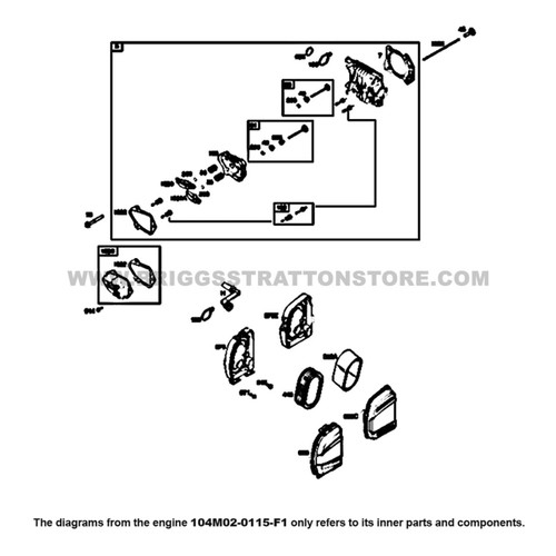 Briggs And Stratton 104M02-0115-F1 - Engine Packed Single Carton - Image 8