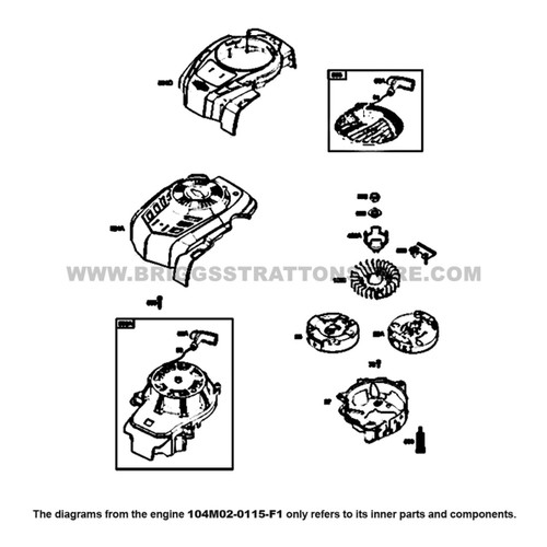 Briggs And Stratton 104M02-0115-F1 - Engine Packed Single Carton - Image 15