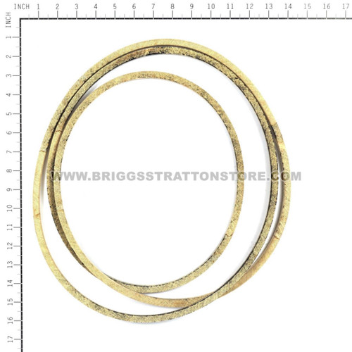 BRIGGS & STRATTON V-BELT HA 117.0 AR 1719911SM - Image 2
