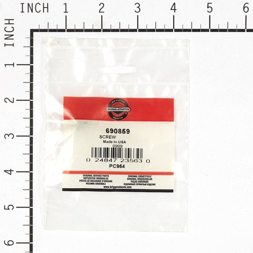 BRIGGS AND STRATTON 690859 - SCREW - image 1