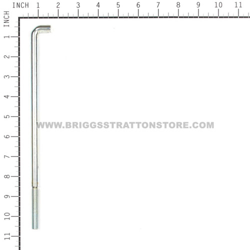 BRIGGS & STRATTON ROD-.375DIA 10.00 LG 1727955SM - Image 2