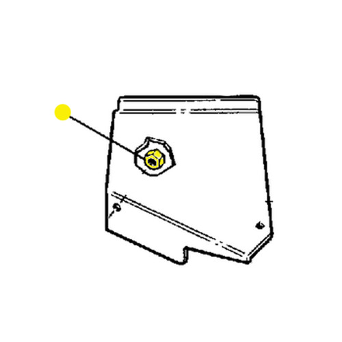 Briggs And Stratton 1930627Sm - Nut-Hex Centerlock # (Briggs Oem Part)