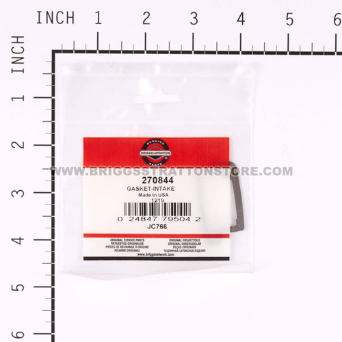 BRIGGS & STRATTON GASKET-INTAKE 270844 - Image 3